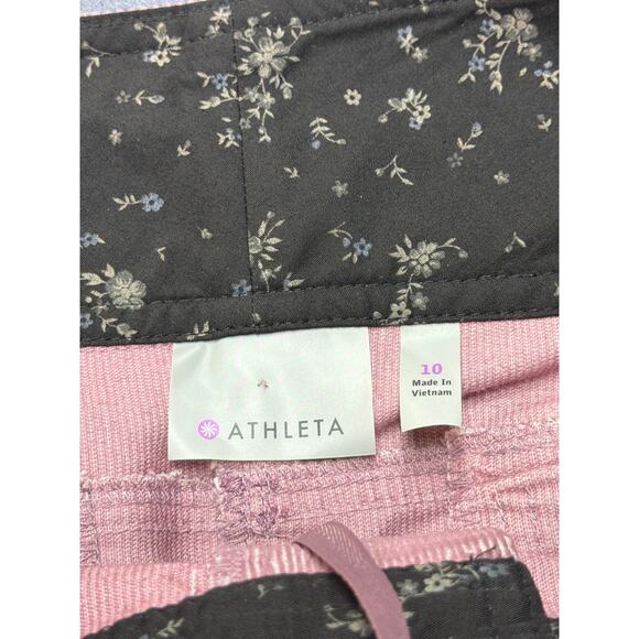 Athleta Skirt Womens Sz 10 Purple Lavender Corduroy Mini Casual Pockets - Picture 4 of 10